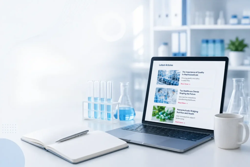 Blogs section
