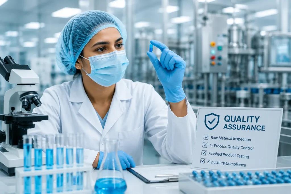Quality asurance pahrma products